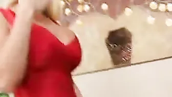 Karen Fisher fucking into the living room with her titted