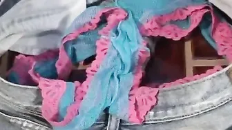 Babysitter screwed inside the toilet