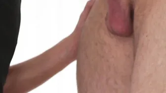 Handsome stud fucked while dick sucked by hot babe