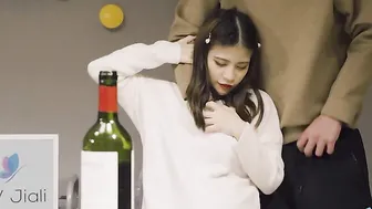 A Hot fiance Hee Hee has her eyes on her husbands dude