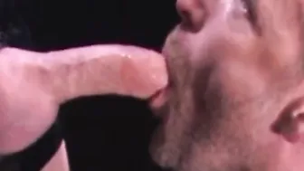 Wet dick blowing with hardcore fisting for muscular dudes