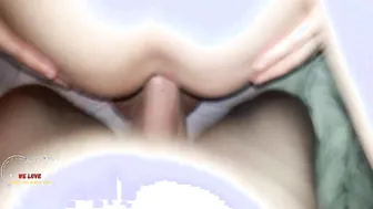 Christmas Anal did not Immediately Sit on the Penis it was Painful