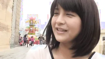 Without porn video – A date inside Macau with Iku Sakuragi and her tour guide turned gf