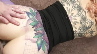 ChickPass - Busty Ashenn Fire tears her fishnets to fuck Logan