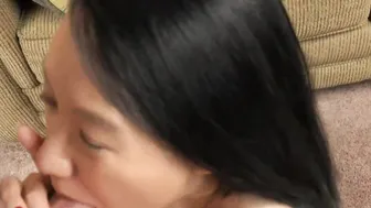 ChickPass - Asian cutie Zoe Larks giving head at the porn audition