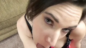 ChickPass - Brunette MILF Alora Jaymes is on her knees to swallow a cock