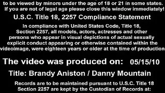 Brandy Anistons London Encounter
