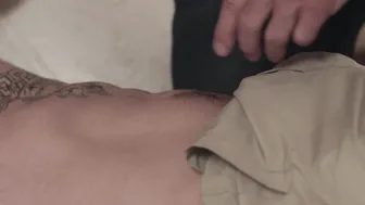 Older jock Matthew Figata deepthroats sexy influencer Dakota Paynes cock