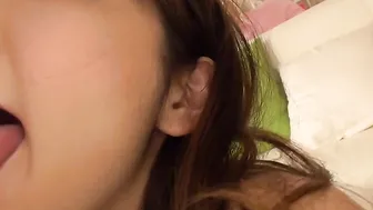 Nami Honda getting cake and cum for her birthday