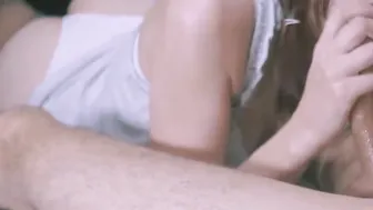 Very Hot Teen Step Sister Excruciating a Big Dick