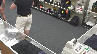 Pawn porn video – Kinky voyeur watching a hardcore anal drilling in pawnshop