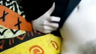 Petite Babe masturbating with her Lush Vibrator