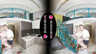 Eva Barbie plays Juliet as her Romeo takes her from behind into VR