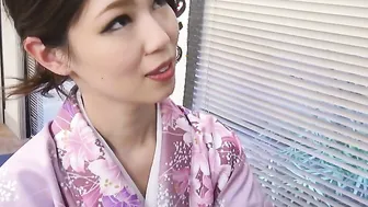 Misaki Yoshimura\s interview turns in an sex party as she fucks the reporters