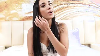 Spicy porn video – POV sucked by spicy Latina newbie on casting