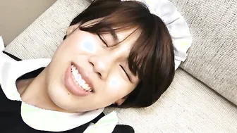 It\s a nice day for Hinata Nanase to cheat on her hubby by blowing penis