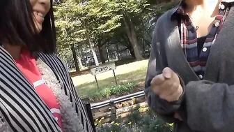 Before a fishing competition Nonoka Kaede blows dick