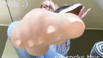 Femdom ShoePlay Sock Removal Foot JOI