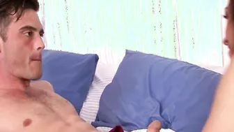 Busty Jessy Dubai fucking this hot asshole of Lance Hart