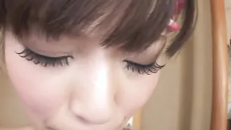 Crazy Hot lady Yuria Tominaga is gets satisfied