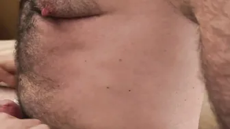 Young gay cocksucker barebacked by daddy Bishop Angus