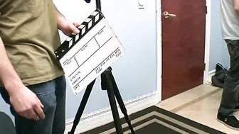 Porno babes fuck random old guys in a small room and love it