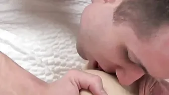Deepthroating gay amateur rimmed and fucked raw