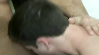 Handsome amateur jock barebacks cute young bottom