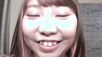 Haruka Fuji is inside her high school gym clothes masturbating for us