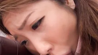 Yui Takatsuki getting rough lesson about sex