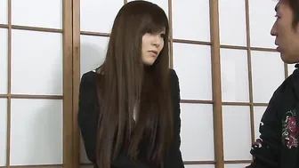 Turned On Hitomi Tsukishiro pounded on and on