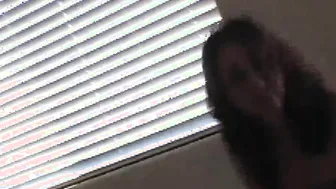 Taylor stockinged solo teen strips