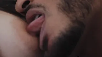 Pretty tranny Angelina Please ass fucked in interracial fuck