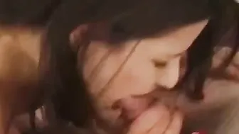 Attractive teenie Violet Love has crazy sex with mature guy
