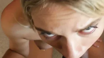 Nudist teen penetrated wildly before eating step sibling cum