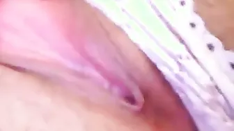 Busty Teen fingering her wet pussy