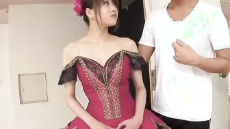 Big Boobed Ririka Suzuki getting plowed and creampied