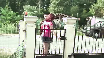 French mom sucks her lovers cock and takes it up the ass