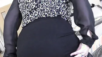 British housewife strips naked