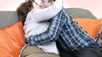 Horny Robbie loves fucking older mature ladies