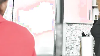 Hot MILF fucking and sucking a big black cock
