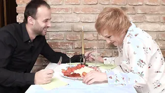 Take your toy boy to dinner and get some special dessert