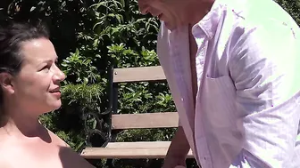 British big breasted temptress Eva Jayne fucking and sucking