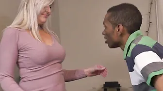 Naughty Velvet Skye goes interracial