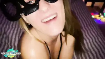 College-Schlampe nach Party Sex