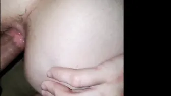 Amateur bushy booty mom PAWG anal cummed