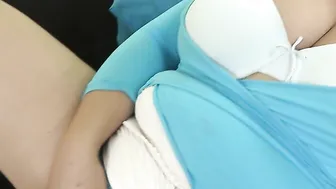 Mat porn video – Big breasted curvy housewife playing by herself
