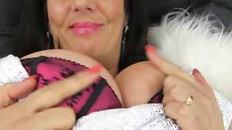Mat porn video – Big breasted British mature slut getting very naughty