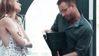 Big cock piano teacher fucks pale ginger student
