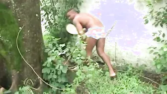 Interracial Couple's Passionate Outdoor Sex Adventure